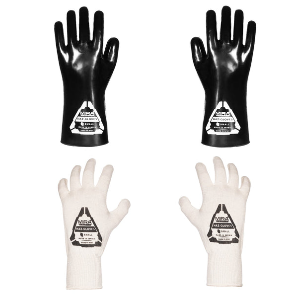 MIRA Safety HAZ-GLOVES® - Butyl Gloves for CBRN Protection