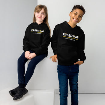 Fight for Freedom Libertarian Party of Georgia Kids fleece hoodie - Proud Libertarian - Libertarian Party of Georgia