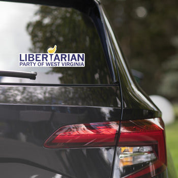 Libertarian Party of West Virginia stickers