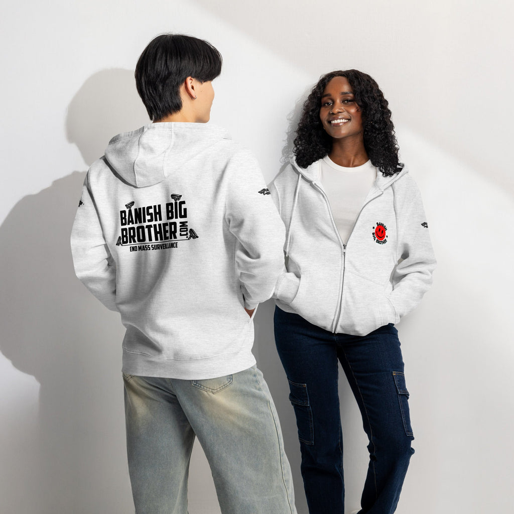 Banish Big Brother Deluxe Zip-Up Hoodie (Light)