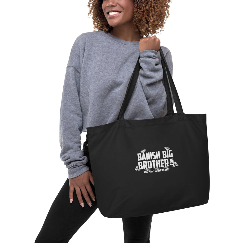 End Mass Surveillance Tote Bag