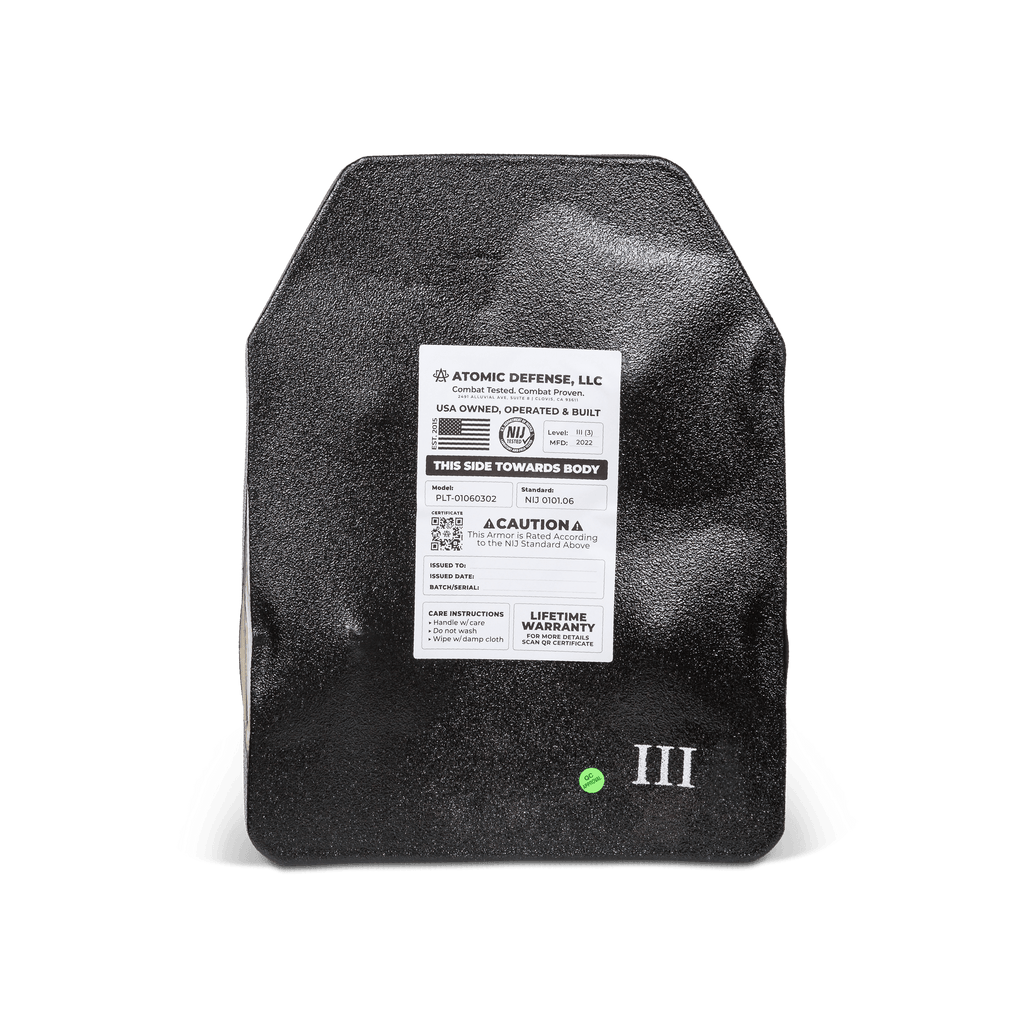 NIJ Level III+ Body Armor Plate | ESAPI | Light-weight