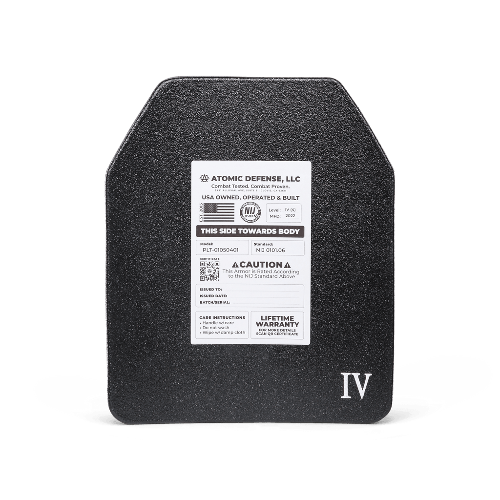 NIJ Level IV Body Armor Plate | ESAPI/XSAPI