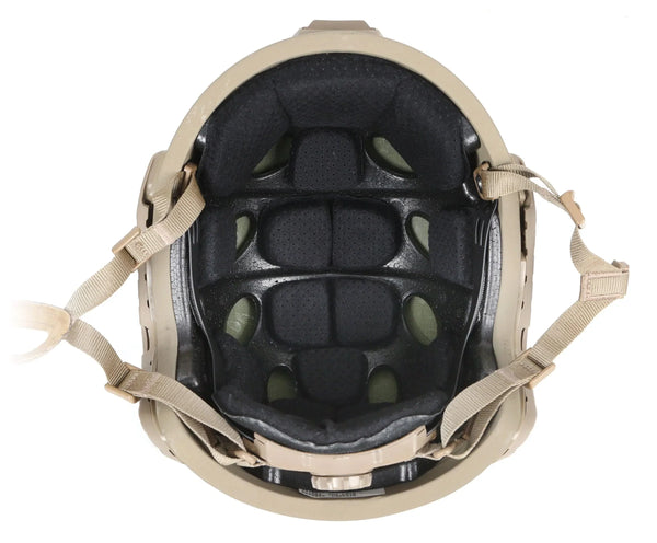 Ops-Core RF1 | w/ MBS & PowerPath ARC Rail | Protects Against 7.62x39mm