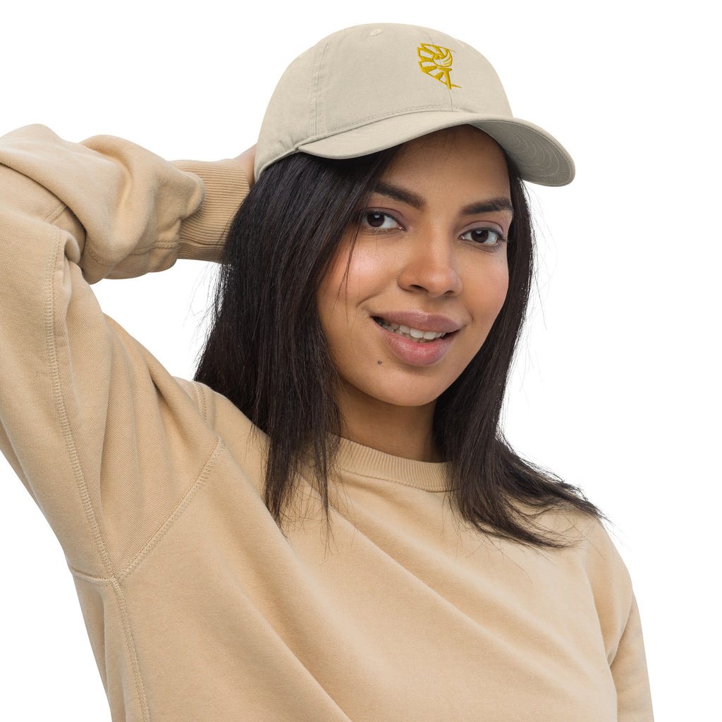 Arizona Libertarian Party Logo Organic dad hat - Proud Libertarian - Libertarian Party of Arizona