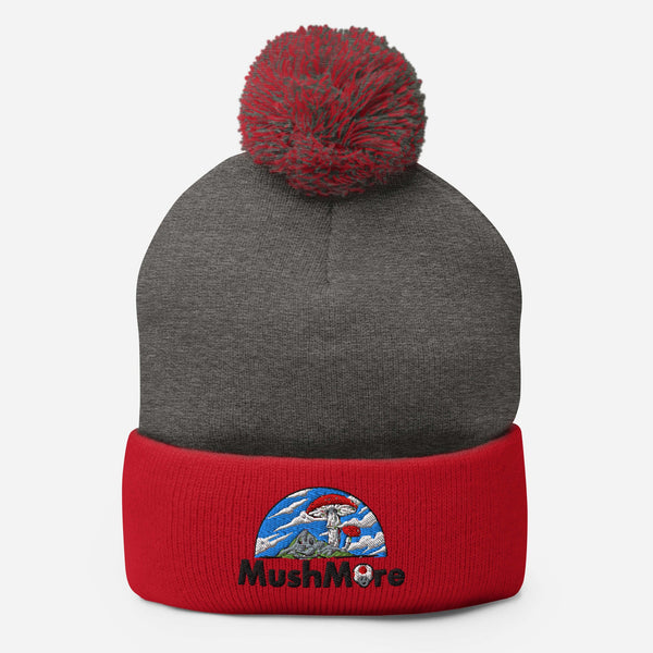 Mushmore Pom-Pom Beanie