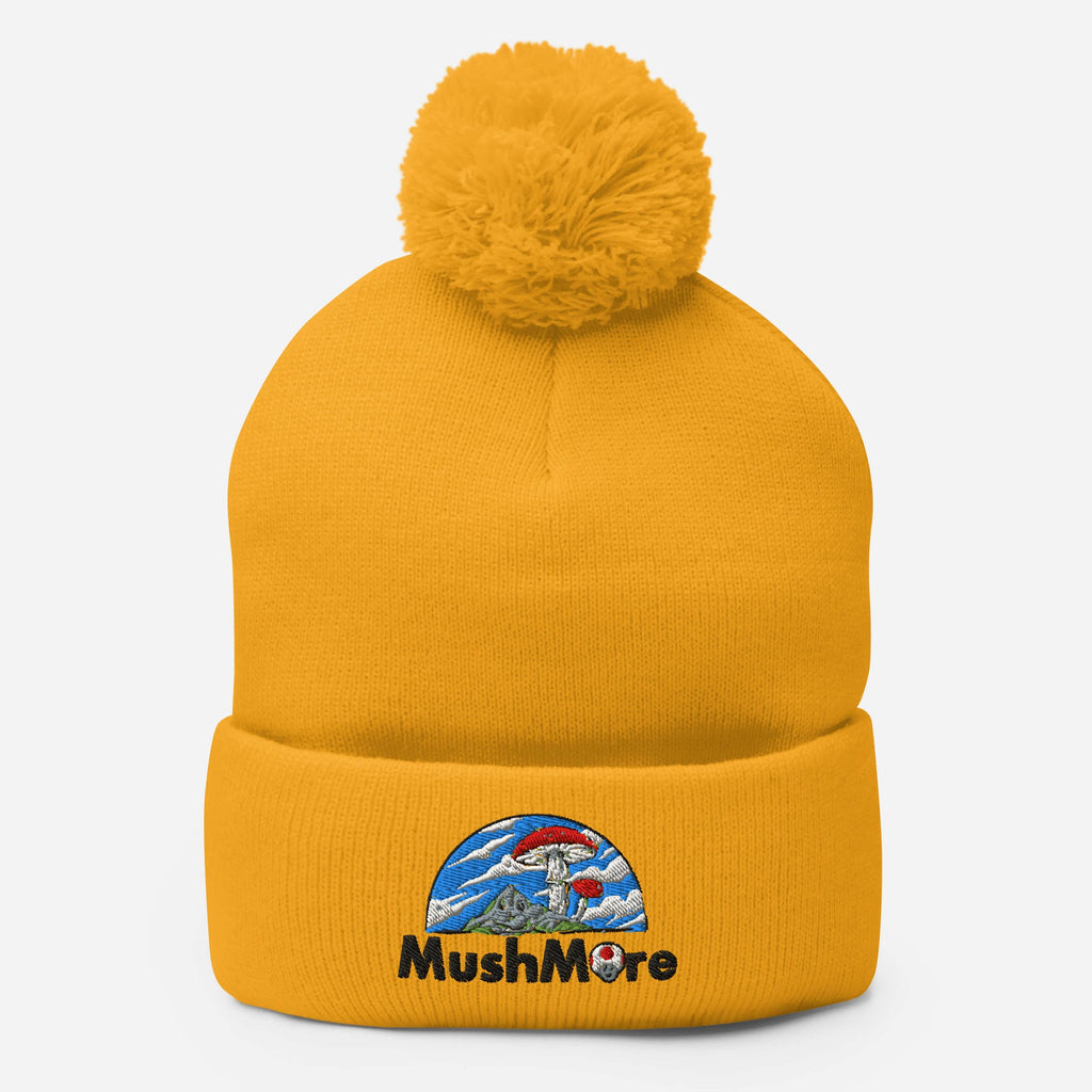 Mushmore Pom-Pom Beanie