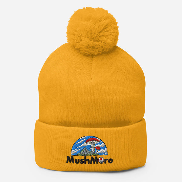 Mushmore Pom-Pom Beanie