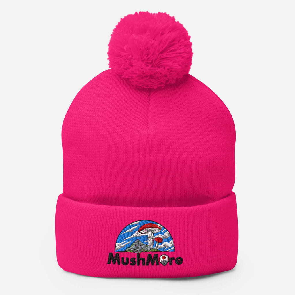 Mushmore Pom-Pom Beanie