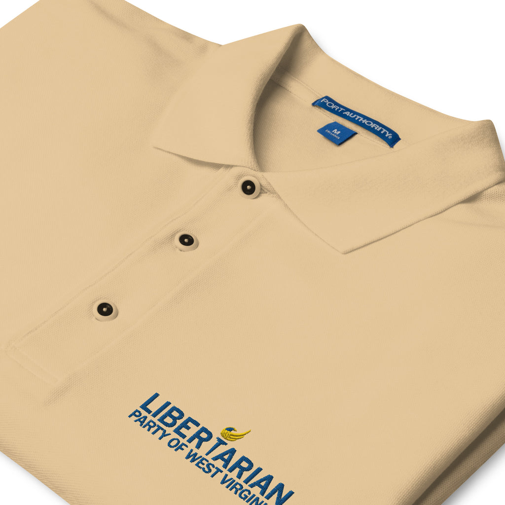 Libertarian Party of West Virginia Men's Premium Polo