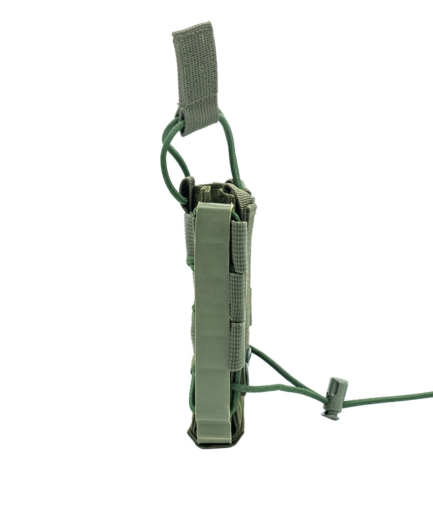 Rapid Access Single AR .223/5.56 & 7.62 Open Top Molle Mag Pouch -