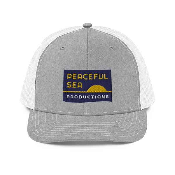 Peaceful Sea Snapback Trucker Cap