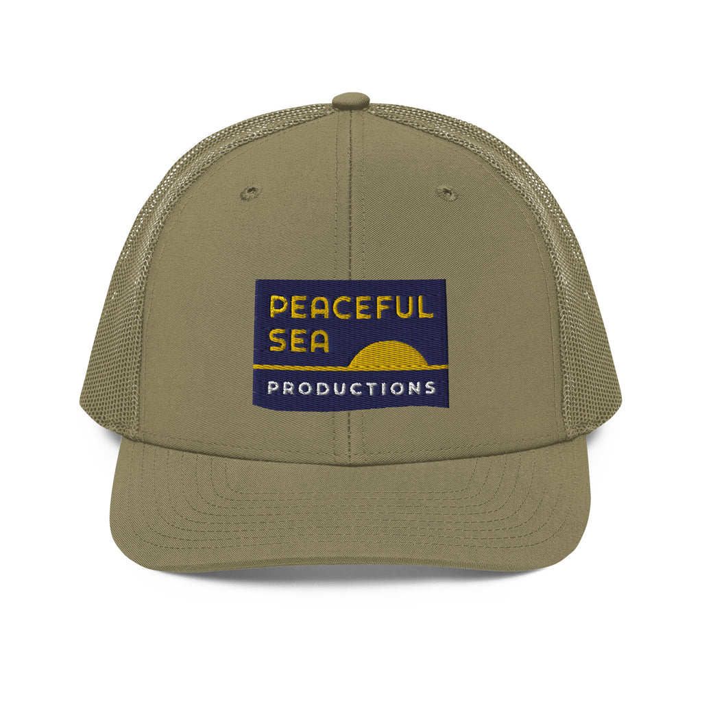 Peaceful Sea Snapback Trucker Cap