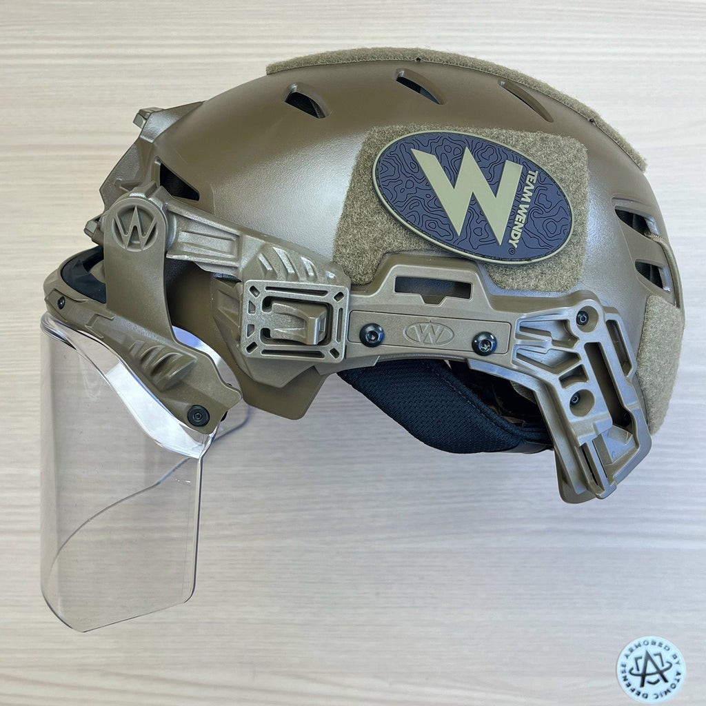 Team Wendy Exfil Face Shield | All Sizes & Colors Available (Upgraded to EXFIL Face Shield V2)