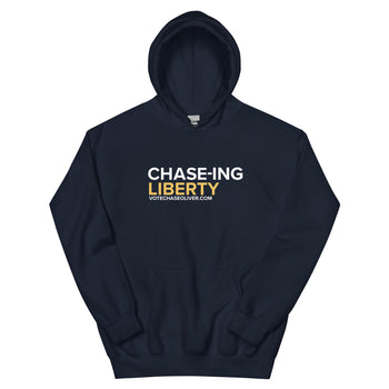 Chase-ing Liberty - Chase Oliver for President Unisex Hoodie