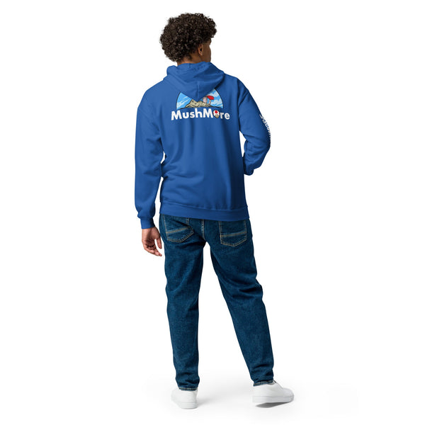 Mushmore Unisex heavy blend zip hoodie