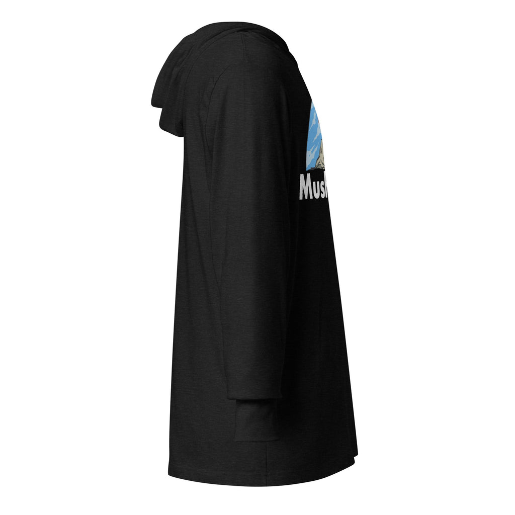 Mushmore Hooded long-sleeve tee