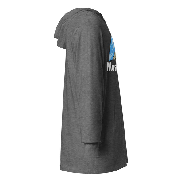 Mushmore Hooded long-sleeve tee