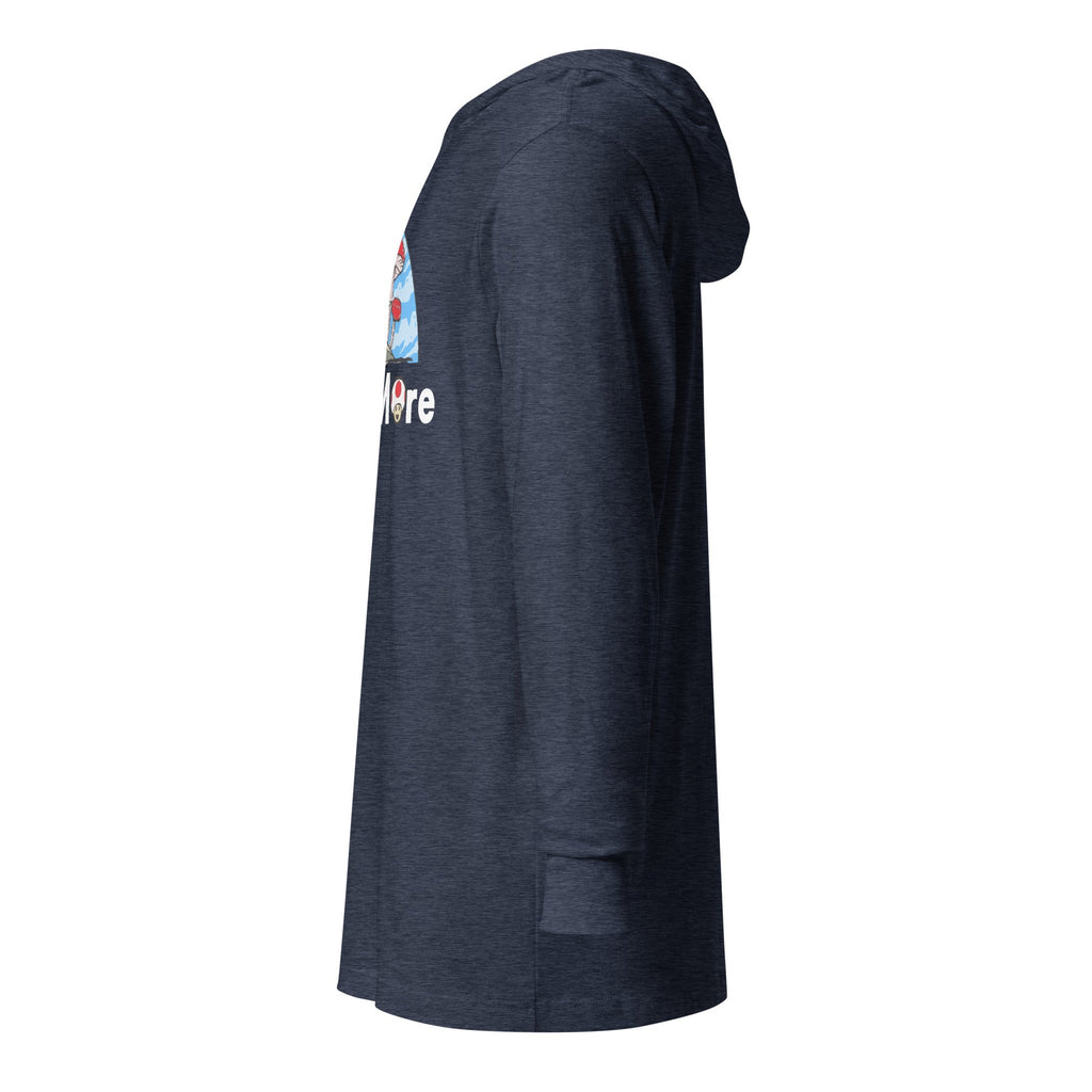 Mushmore Hooded long-sleeve tee