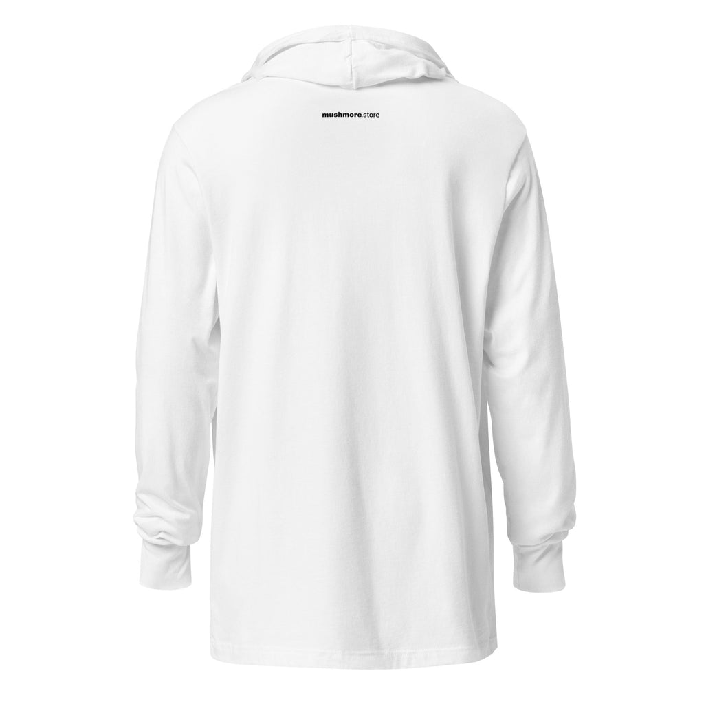 Mushmore Hooded long-sleeve tee