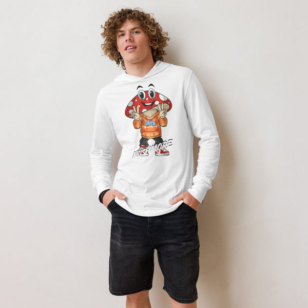 Mushmore Mushlove Hooded long-sleeve tee