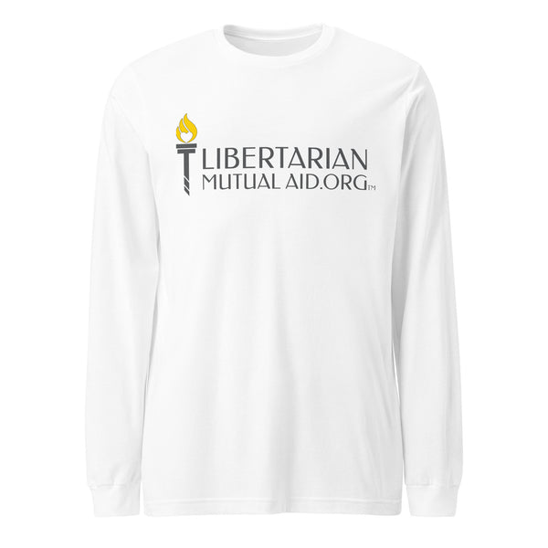 Libertarian Mutual Aid - We are not from the Government Long Sleeve Tee