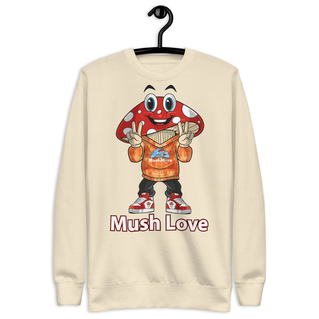 Mushmore Mush Love Melvin Unisex Premium Sweatshirt