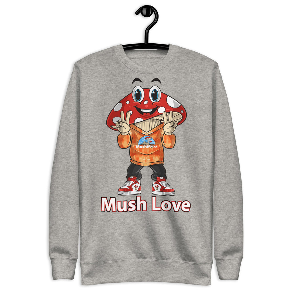 Mushmore Mush Love Melvin Unisex Premium Sweatshirt