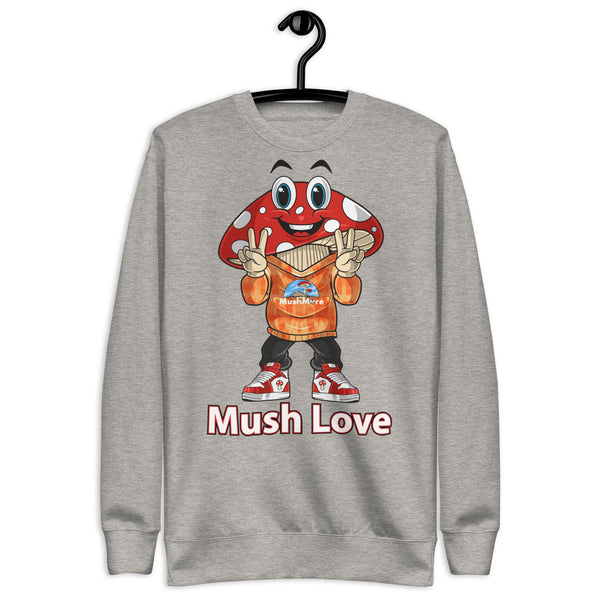 Mushmore Mush Love Melvin Unisex Premium Sweatshirt