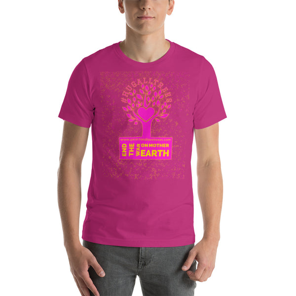 #HugAllTrees Short-Sleeve Unisex T-Shirt