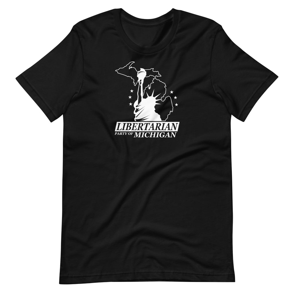 Libertarian Party of Michigan Unisex t-shirt - Proud Libertarian - Libertarian Party of Michigan