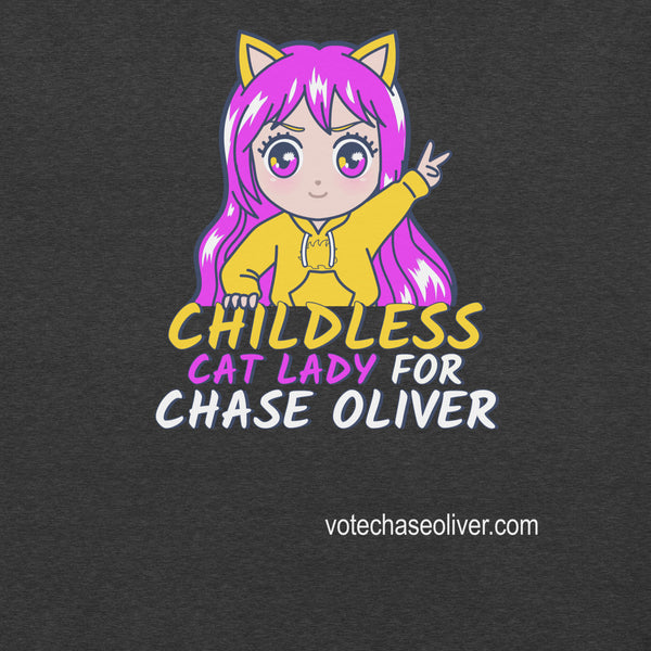 Childless Cat Lady for Chase Oliver Unisex t-shirt