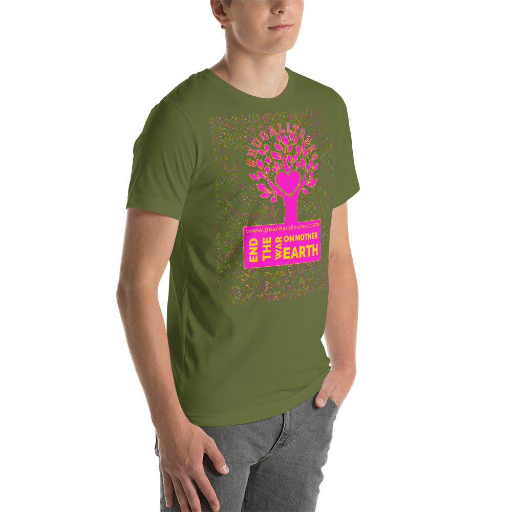 #HugAllTrees Short-Sleeve Unisex T-Shirt