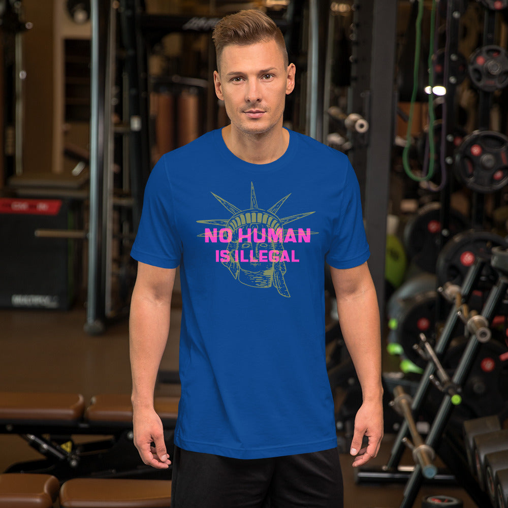 No Human is Illegal Short-Sleeve Unisex T-Shirt