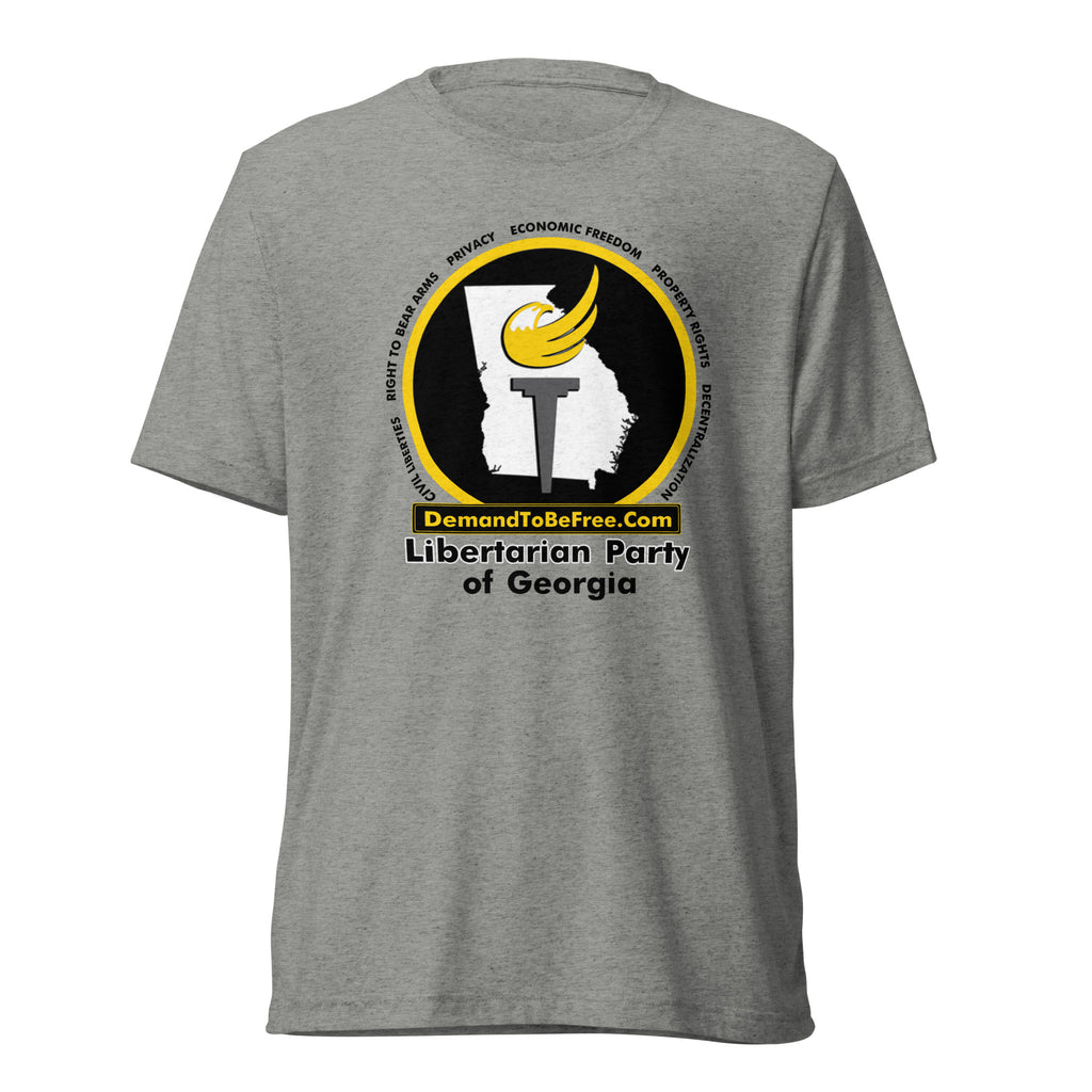 Libertarian Party of Georgia Short sleeve t-shirt