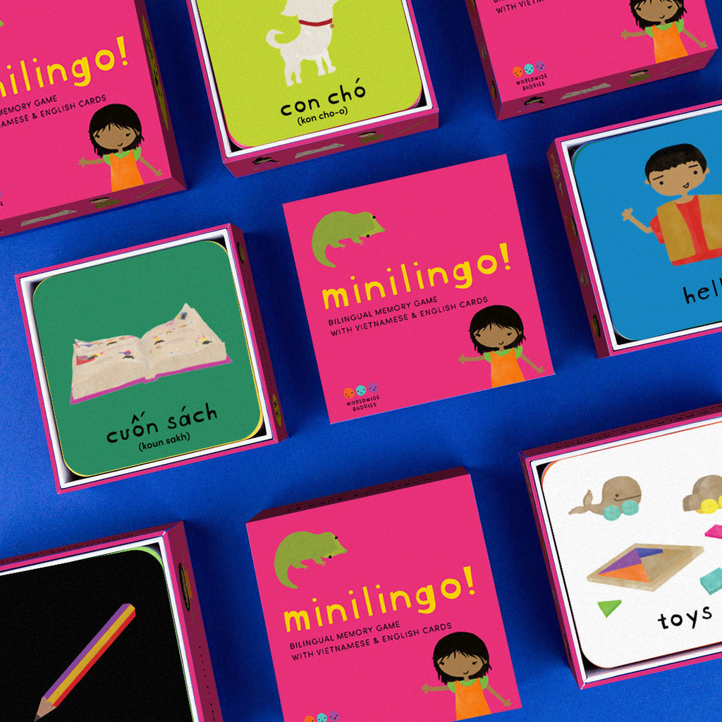 Minilingo, English/Vietnamese Flashcards by Worldwide Buddies