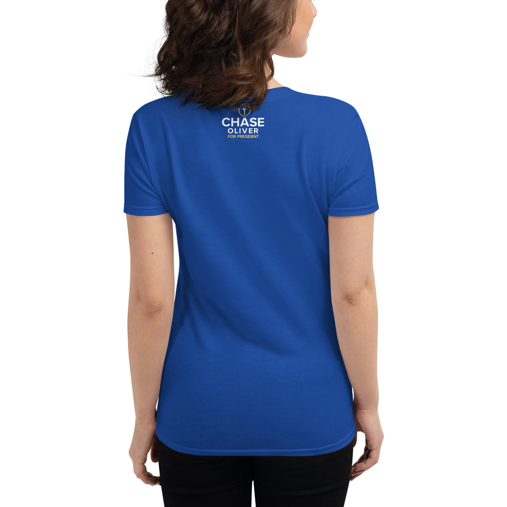 50 State Candidate - Chase Oliver Women's short sleeve t-shirt