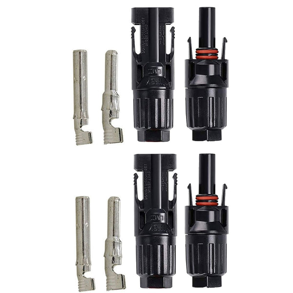 2 Pairs MC4 Connector Male/Female Solar Panel Cable Connectors by ACOPOWER - Proud Libertarian - ACOPOWER