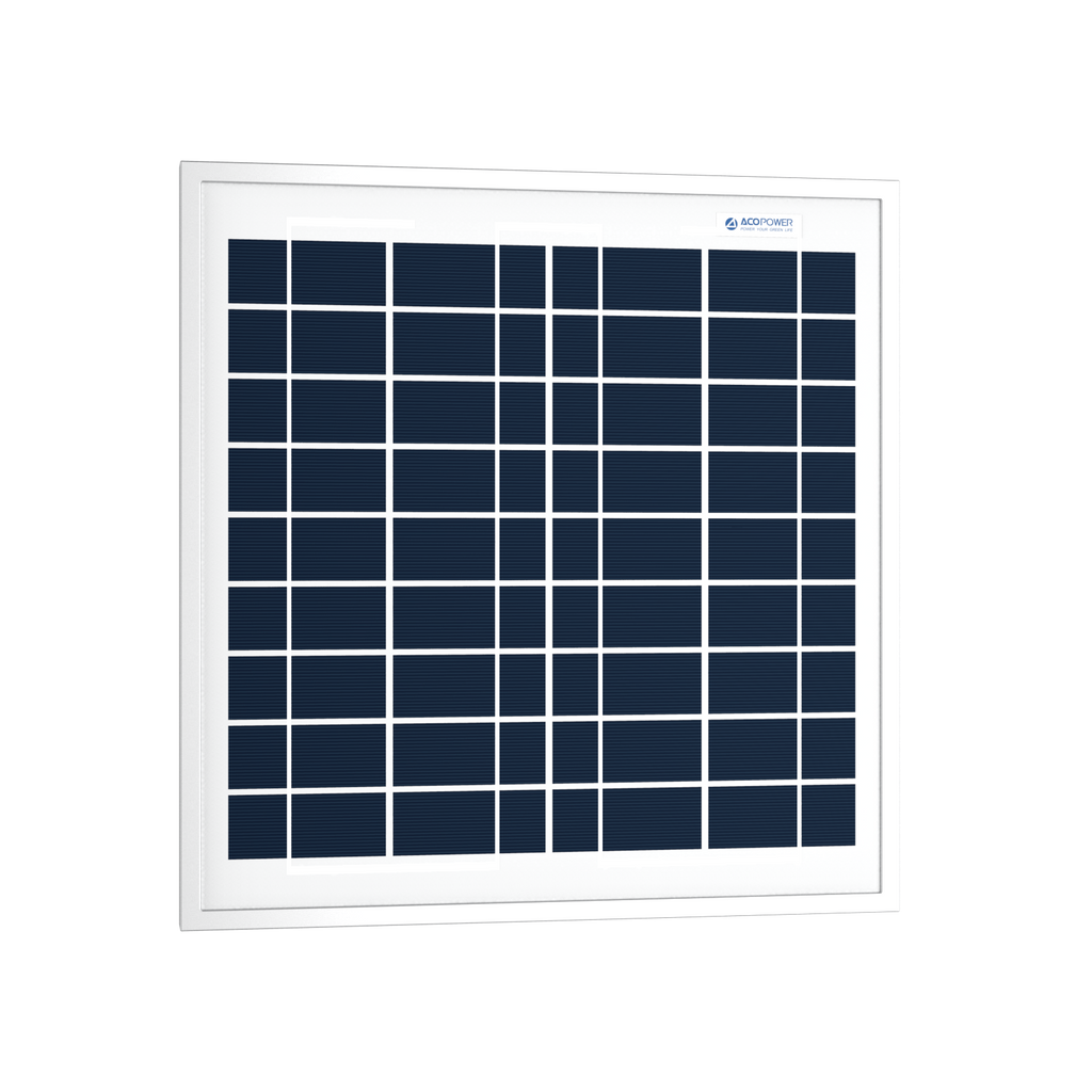 15 Watts Poly Solar Panel, 12V by ACOPOWER - Proud Libertarian - ACOPOWER