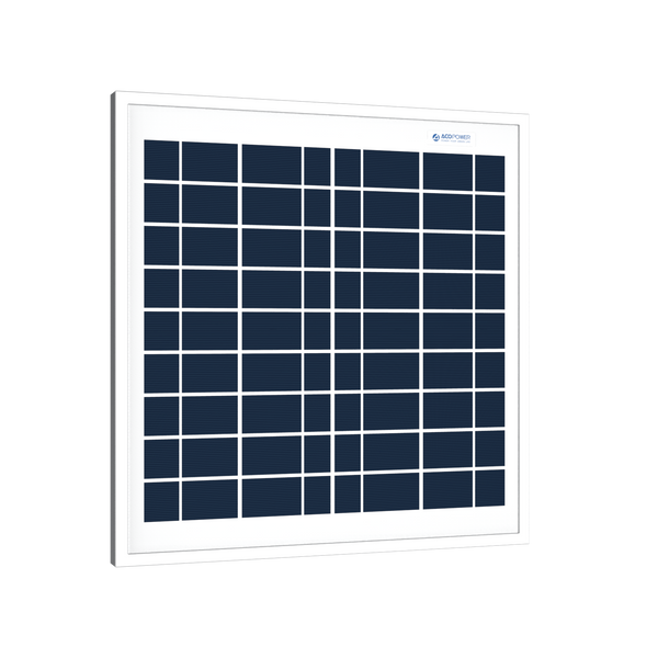 15 Watts Poly Solar Panel, 12V by ACOPOWER - Proud Libertarian - ACOPOWER