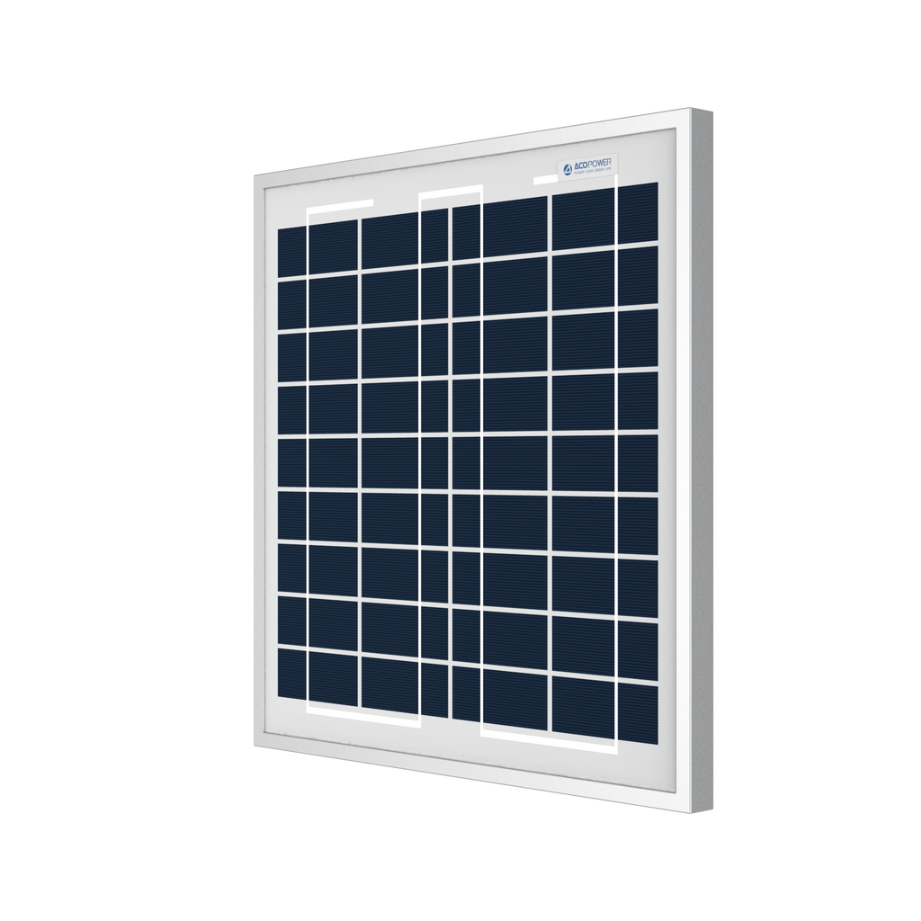 15 Watts Poly Solar Panel, 12V by ACOPOWER - Proud Libertarian - ACOPOWER