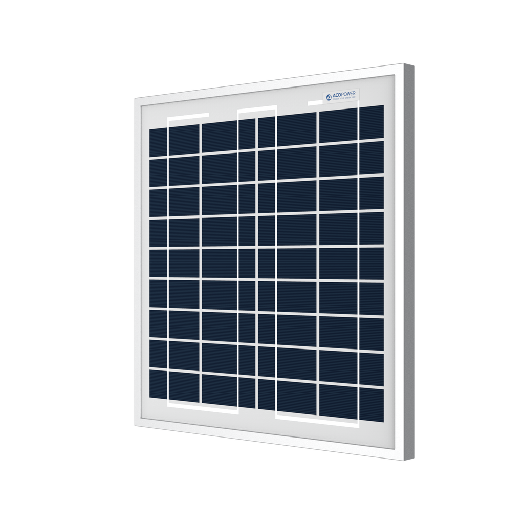 15 Watts Poly Solar Panel, 12V by ACOPOWER - Proud Libertarian - ACOPOWER