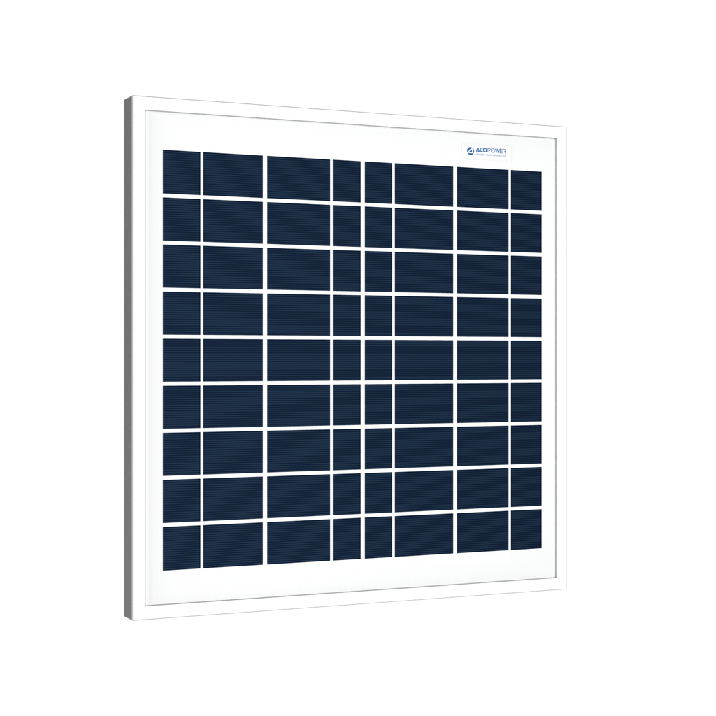 15 Watts Poly Solar Panel, 12V by ACOPOWER - Proud Libertarian - ACOPOWER