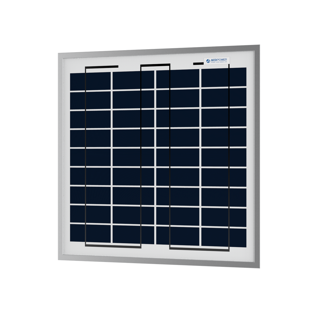 15 Watts Poly Solar Panel, 12V by ACOPOWER - Proud Libertarian - ACOPOWER