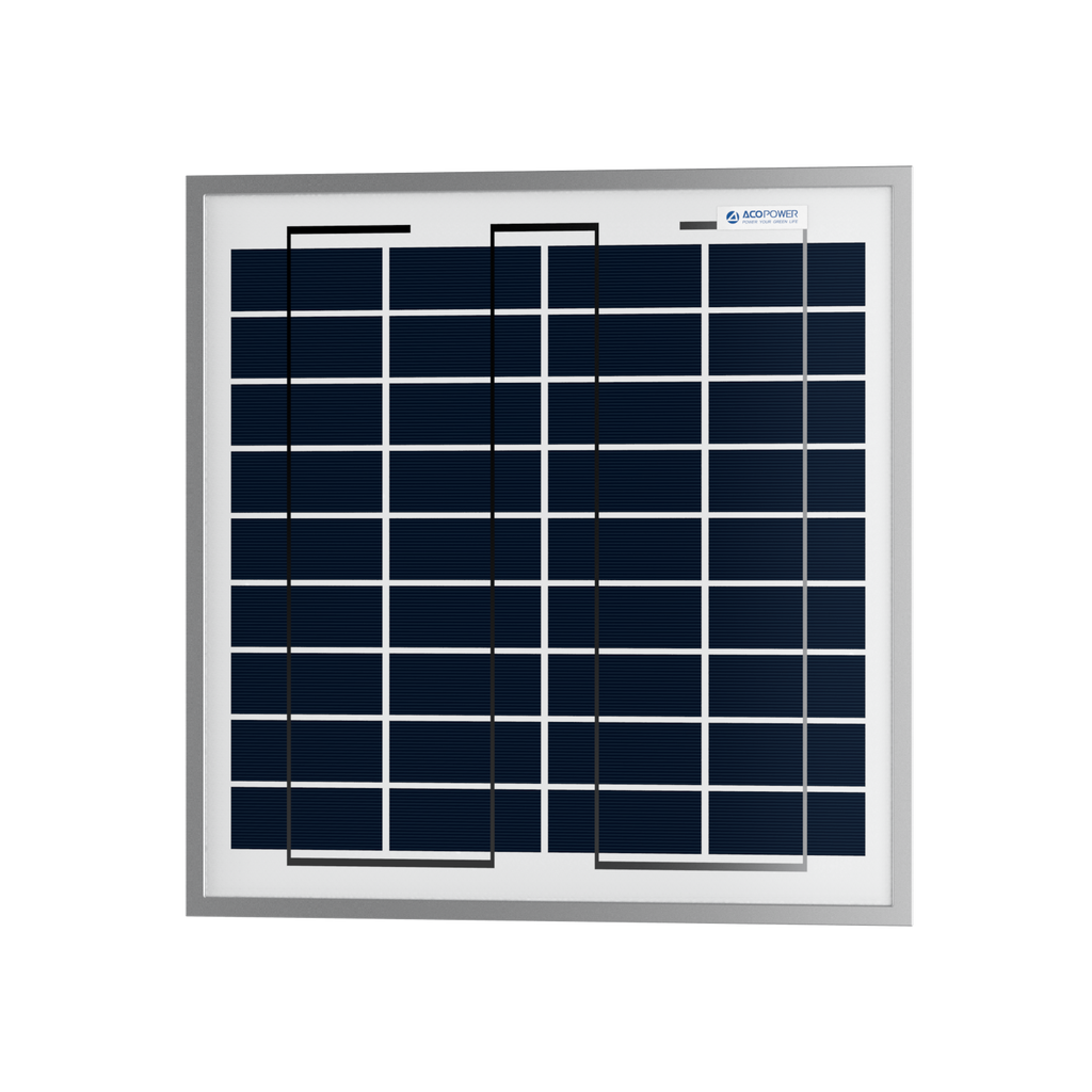 15 Watts Poly Solar Panel, 12V by ACOPOWER - Proud Libertarian - ACOPOWER