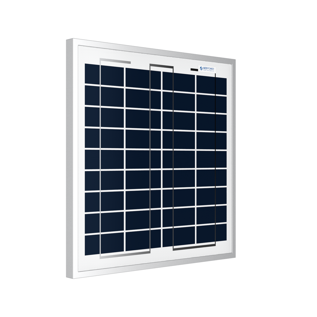 15 Watts Poly Solar Panel, 12V by ACOPOWER - Proud Libertarian - ACOPOWER