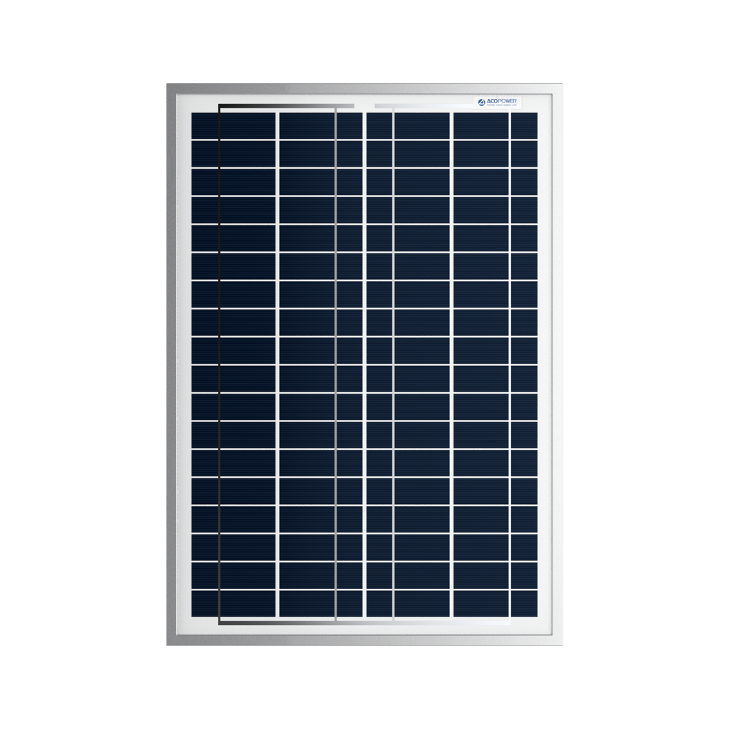 25 Watts Poly Solar Panel, 12V by ACOPOWER - Proud Libertarian - ACOPOWER