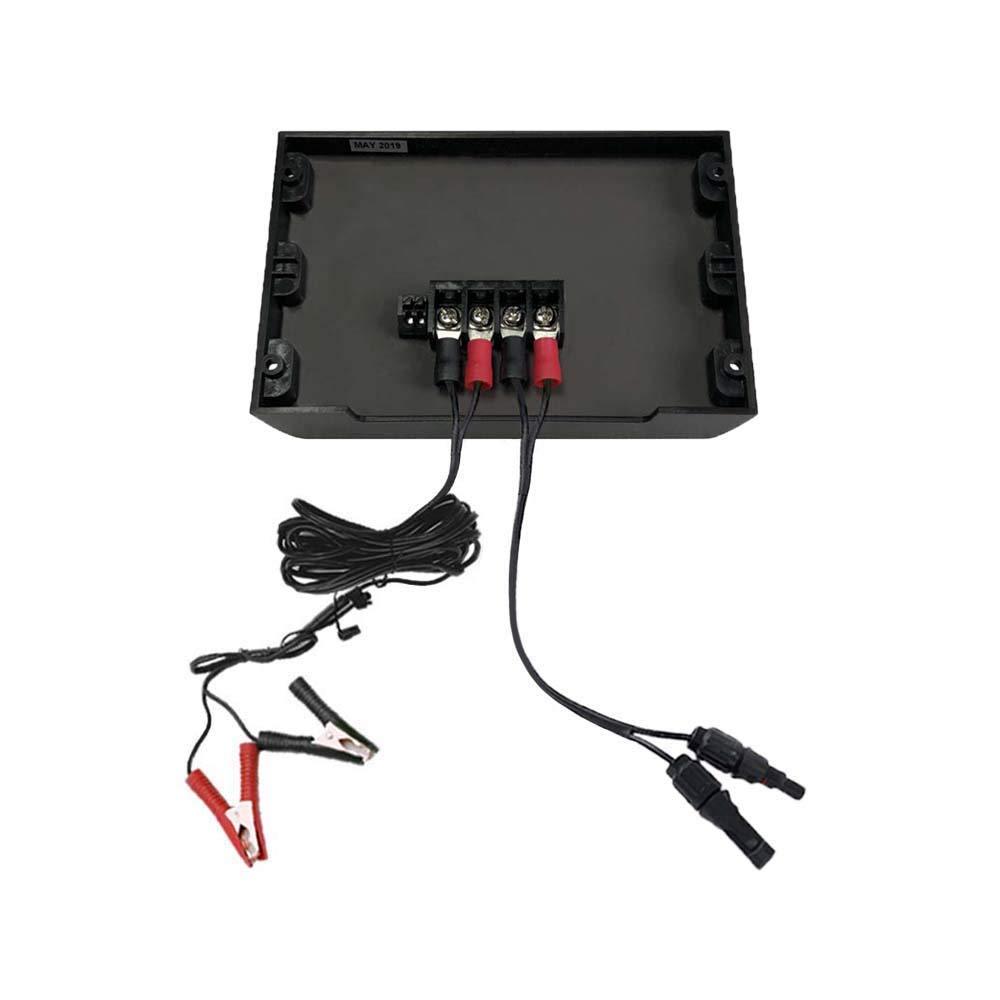 Waterproof ProteusX 20A PWM Solar Charge Controller with Alligator Clips and MC4 Connectors by ACOPOWER - Proud Libertarian - ACOPOWER