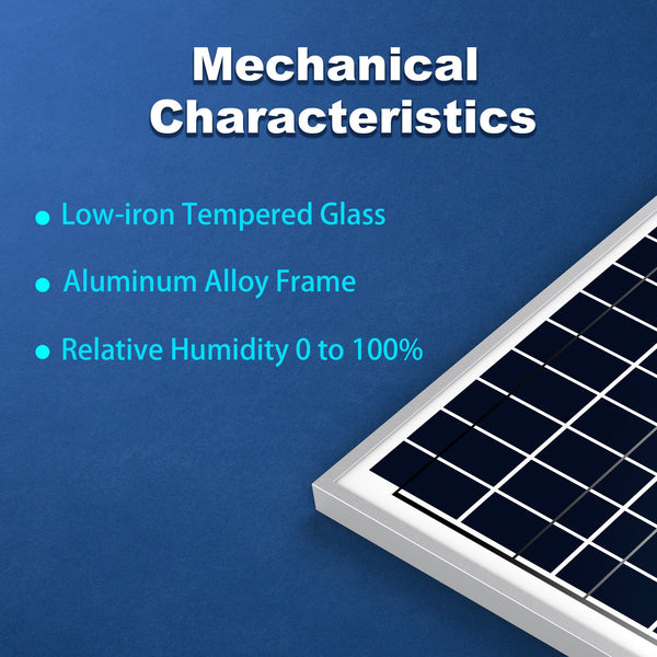 35 Watts Poly Solar Panel, 12V by ACOPOWER - Proud Libertarian - ACOPOWER