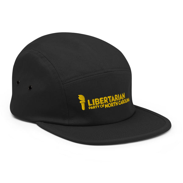 LPNC Five Panel Cap - Proud Libertarian - Libertarian Party of North Carolina